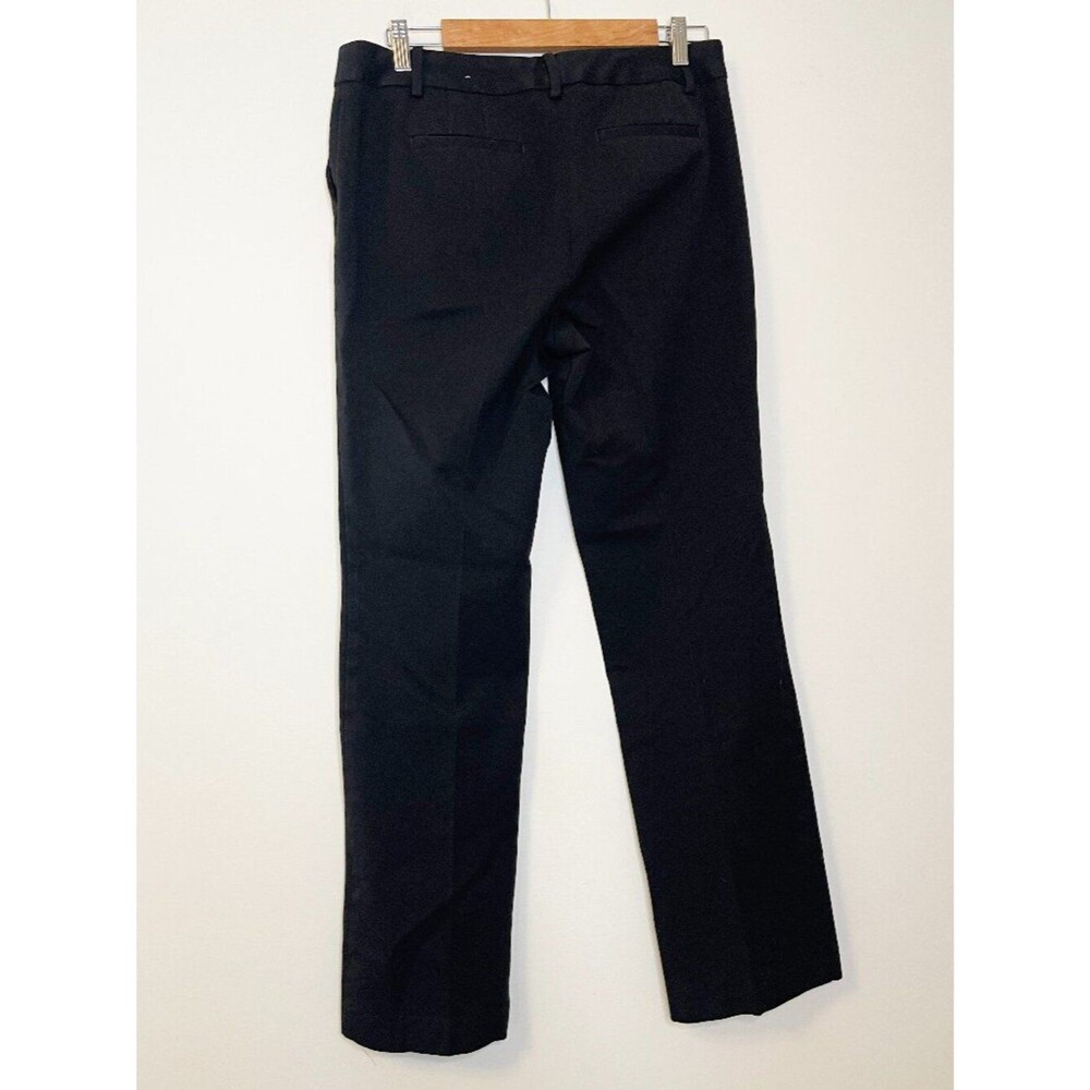 Talbots Barely Boot Black Dress Pants Women's Size 8 Career Office Stretch